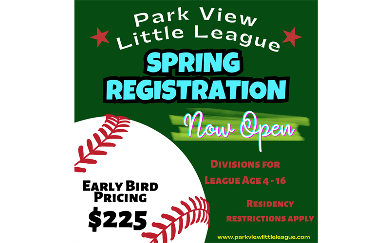 2025 Spring Registration - Now Open